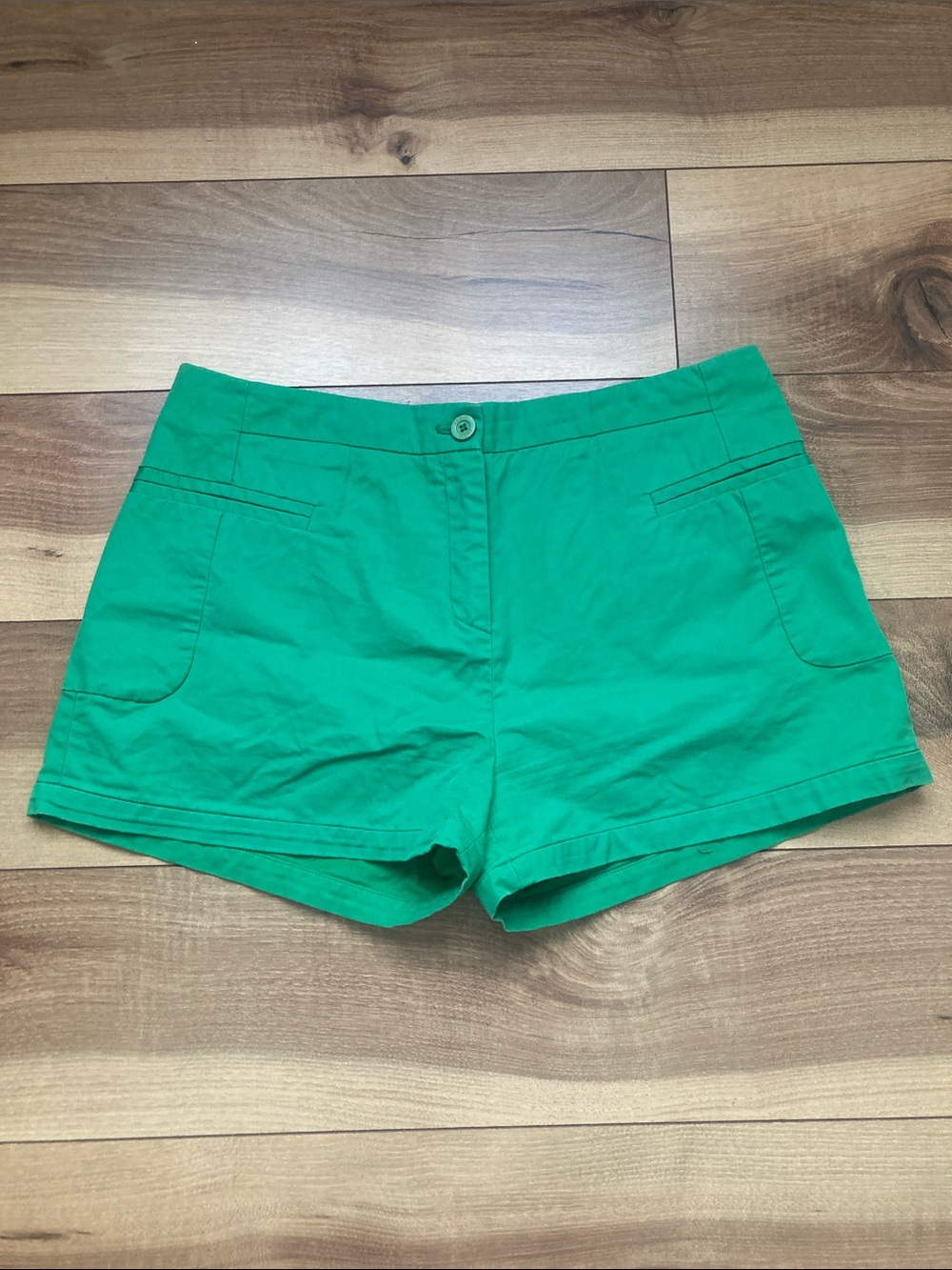 Farm Rio Solid Green Shorts